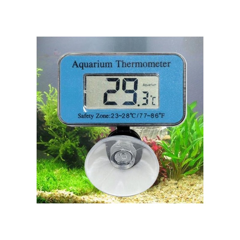 Digitales LCD-LED-Display, wasserdichtes Tauchthermometer für Aquarien