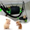 5Pcs Hamster Hängen Nest Komfortable Kleine Tiere Versteck Hängen Warme Bett Haus Hängematte Spielzeug für Haustier Käfig