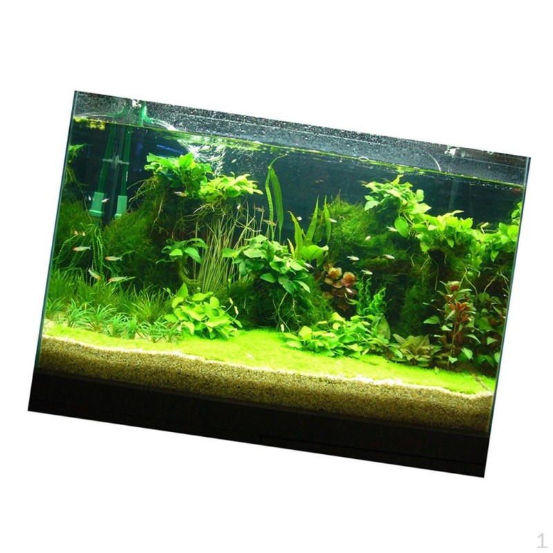 3D-Aquarium-Universal-Landschaftsposter, einseitiger Fischhintergrund, 61 x 30 cm