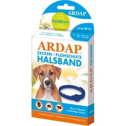 ARDAP Zecken- & Flohhalsband für Hunde - Für Hunde von 10-25 kg