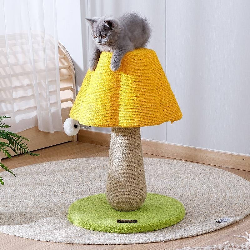 Retro-Schreibtischlampen-Design, Katzenkratzbaum, kleiner Katzenkratzbaum für Katzen im Innenbereich, Kätzchen, süßer Katzenk