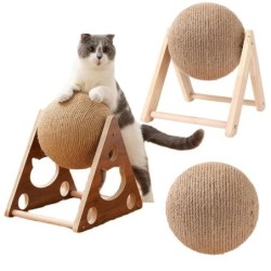 Cat Scratching Ball Toy  Curations Anti-Depression Cat Ball Toy