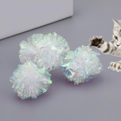 10 Stücke Lustige Candy Farbe Papier Ball Katze Kätzchen Spielzeug Spielen Haustier Interaktive Geschenk