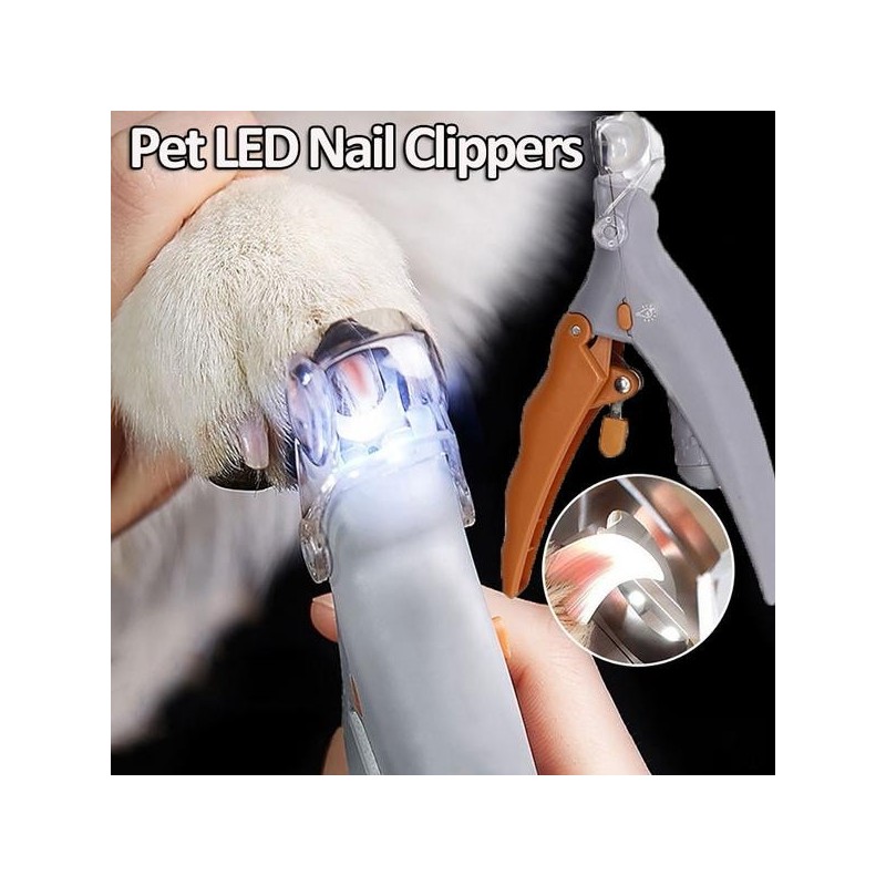 Profis Haustier Hund Katze Nagel Clippers Trimmer Mit Led-Licht Pflege Elektrische Schleifer Schere Zehen Klaue Nagel Pet Pro