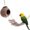 Decorative Bite-resistant With ladder Parrot Nest Parrot Parakeet Toy Bird Accessories Lizard House