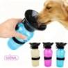 Hund Trinkwasser Flasche Haustier Welpen Sport Tragbare Reise Outdoor Futternapf Becher Tasse Spender