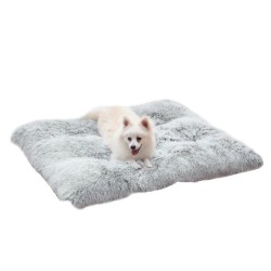 Hund Bett Matten Waschbar Große Hund Sofa Bett Tragbare Pet Zwinger Lange Plüsch Haus Schlaf Protector Produkt Hund Bett Drop