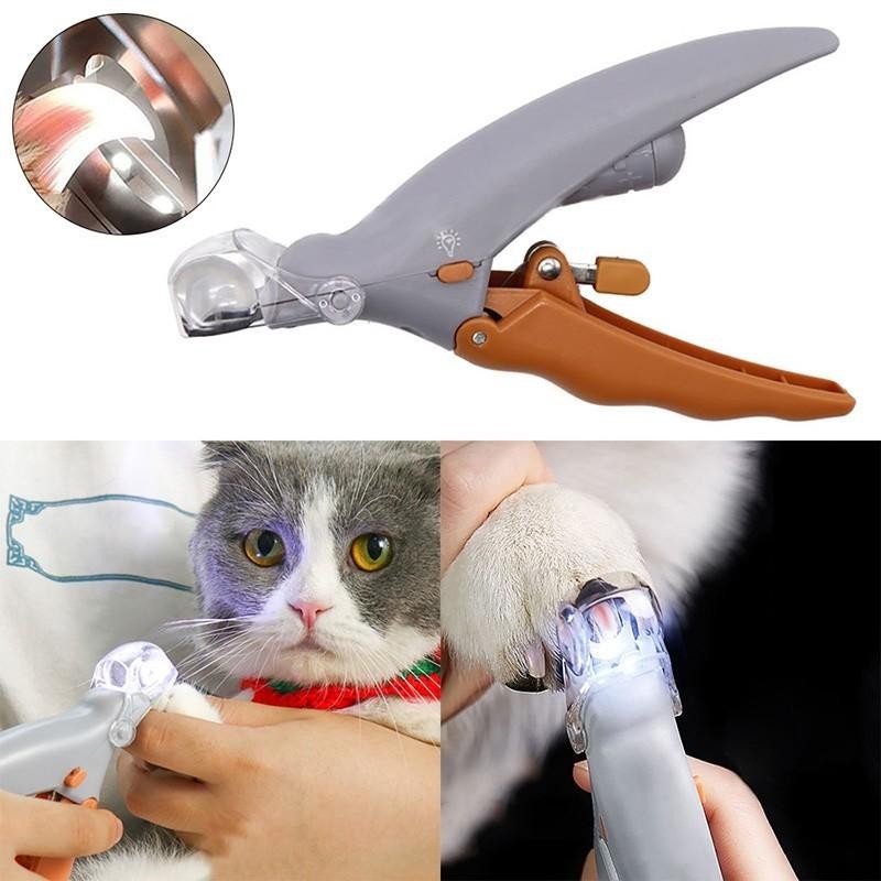 Profis Haustier Hund Katze Nagel Clippers Trimmer Mit Led-Licht Pflege Elektrische Schleifer Schere Zehen Klaue Nagel Pet Pro