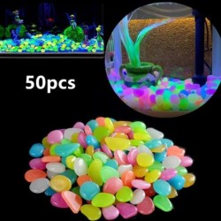 50Pcs Garden Glowing Stone...