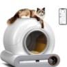 Katzentoilette, automatische Sterilisationskabine, 65 l, große Kapazität, Katzentoiletten, intelligente Haustiertoilette, ion