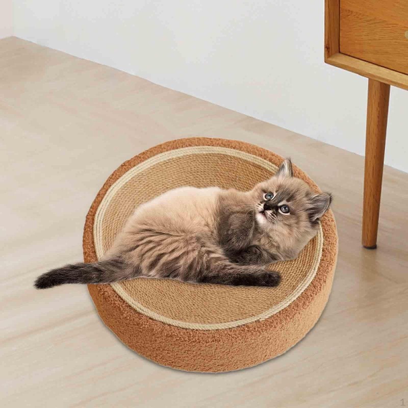 Katzen Kratzbaum Schüssel, Kratzlounge Bettruhe Möbelschutzmatte Sisal Katze