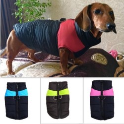 Winter Haustier Hund Warme Wasserdichte Weste Jacke Mantel Verdicken Welpen Bekleidung Ski Anzüge Plus Größe