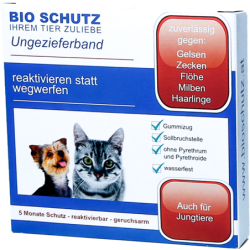 Bio Schutz Ungezieferband Hund, dunkelbraun - 1 Stk