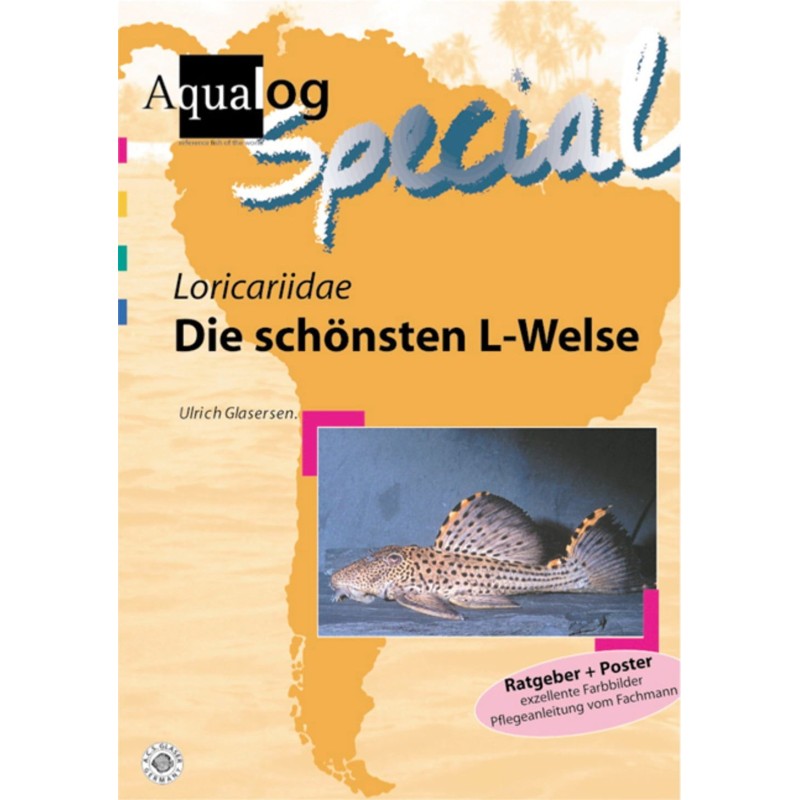 Animalbook Loricariidae "Die Schönsten L-Welse" - 1 Stk