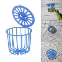 2Pcs Vogel Papagei Feeder Käfig Obst Gemüse Halter Käfig Hängenden Korb Container Haustier