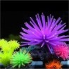 1pc Silikon Aquarium Aquarium Dekor Künstliche Korallen Pflanze Unterwasser Ornament Frauen WL