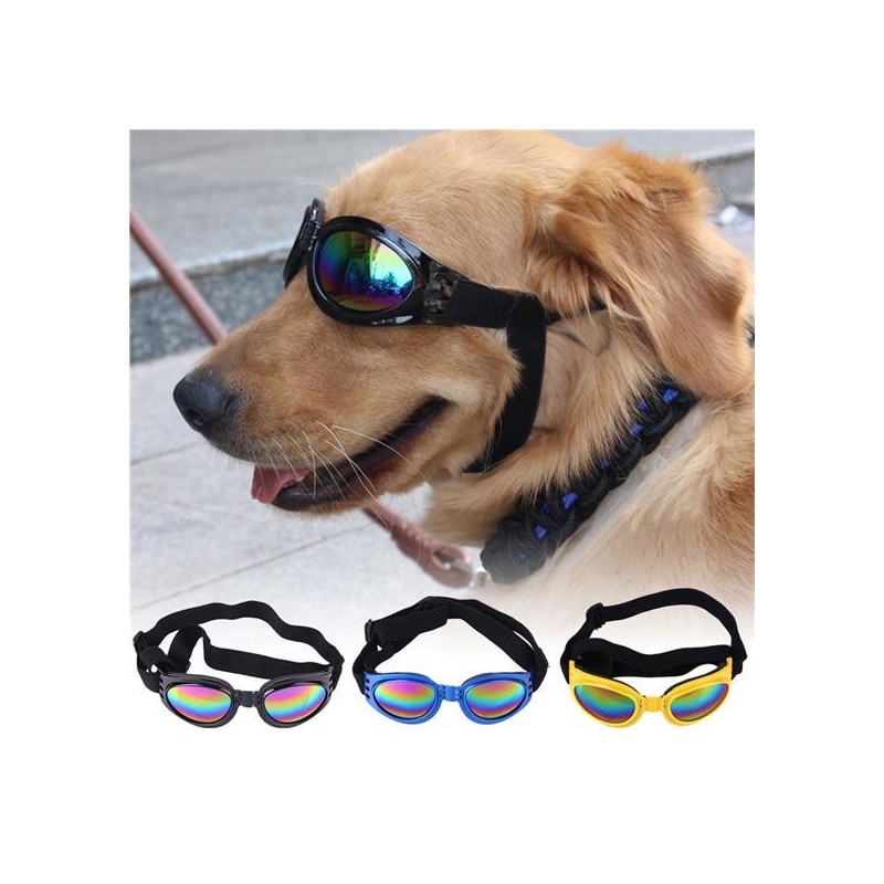 Haustier Hund Welpen Katze Spielzeug faltbare Brille Sonnenbrille Sonnenbrille Outdoor-Versorgung