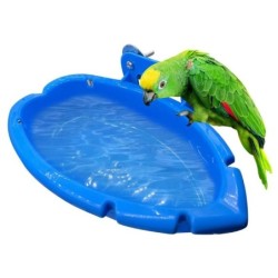 Vogelbadewanne, Papageienkäfig, hängende Badebox, Vogelbadewanne, Papageienbadzubehör, Futterspender für Vögel