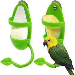 Pet Parrot Feeder Multifunctional Feeder Hanging Cage Fruit Vegetable Container Feeding Cuttlefish Skeleton Pet Cage Accessor