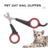 3PCS professionelle Haustier Katze Nagelknipser Edelstahl Schere für Tiere Katzen