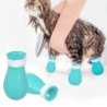 Katze Klaue Schutz Bad Anti-Scratch Katze Schuhe Für Katze Einstellbare Haustier Bad Waschen Stiefel Katze Pfote Nagel Abdeck