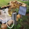 Solar-Teich-Sauerstoffgenerator, Aquarium-Sauerstoffbelüfter, 2,5 W, Solar-Luftsauerstoffpumpe, Angelbelüfter mit Rohr, Luftb