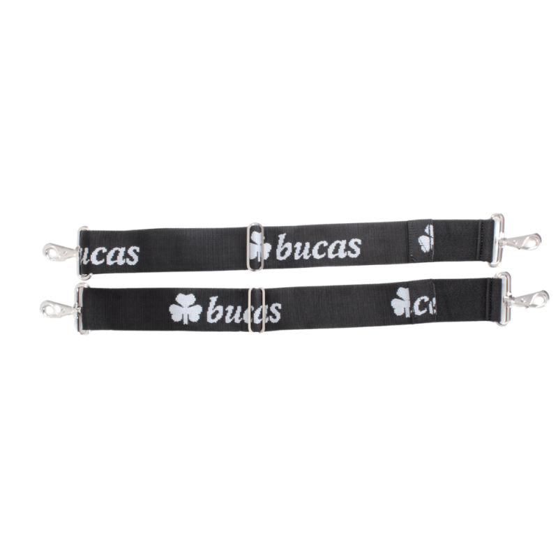 Bucas Internal Surcingle - black/silver - Bauchgurte