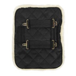 Kentucky Horsewear Chest Expander Quilted mit Lammfell und doppeltem T-Hakenverschluss