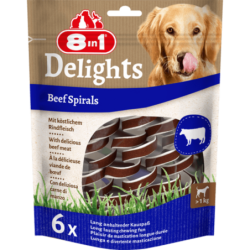 8in1 Delights Beef Spirals - 1 Stk