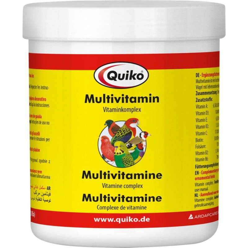 Quiko Multivitamin zur Vitaminversorgung von Ziervögeln - 375 g