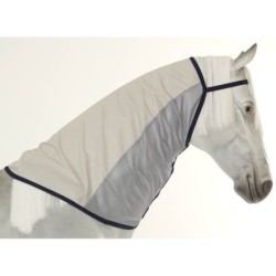 Bucas Buzz-Off Rain Combi Neck - silver/blue - Halsteil