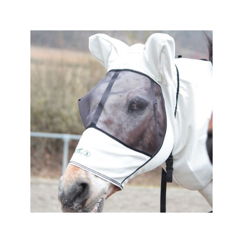 Boett Fliegenmaske Sweet Itch Hood - grey (Gr. 85-115)