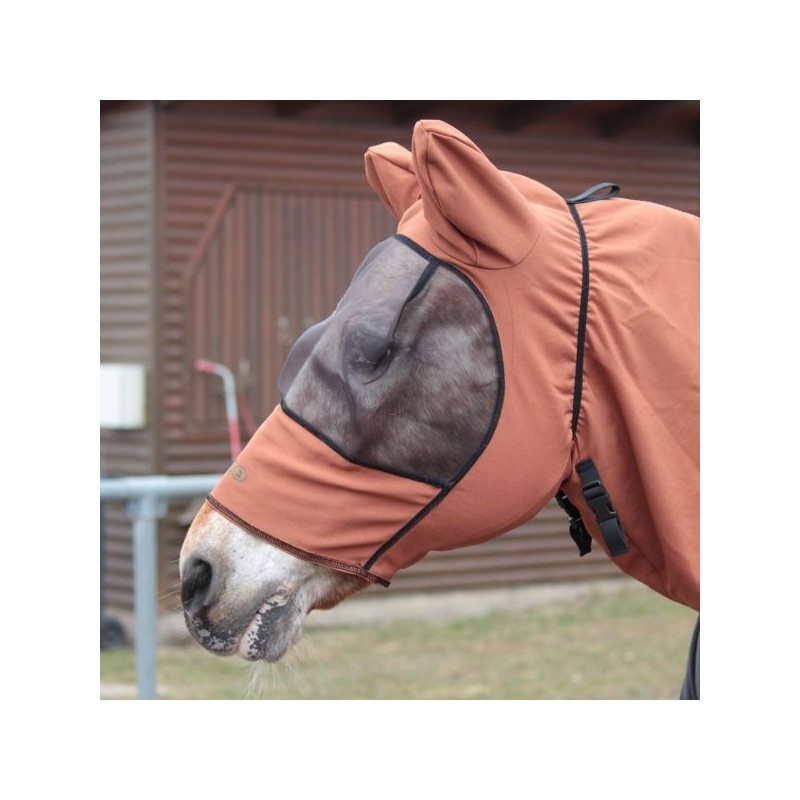 Boett Fliegenmaske Sweet Itch Hood - chestnut (Gr. 85-115)