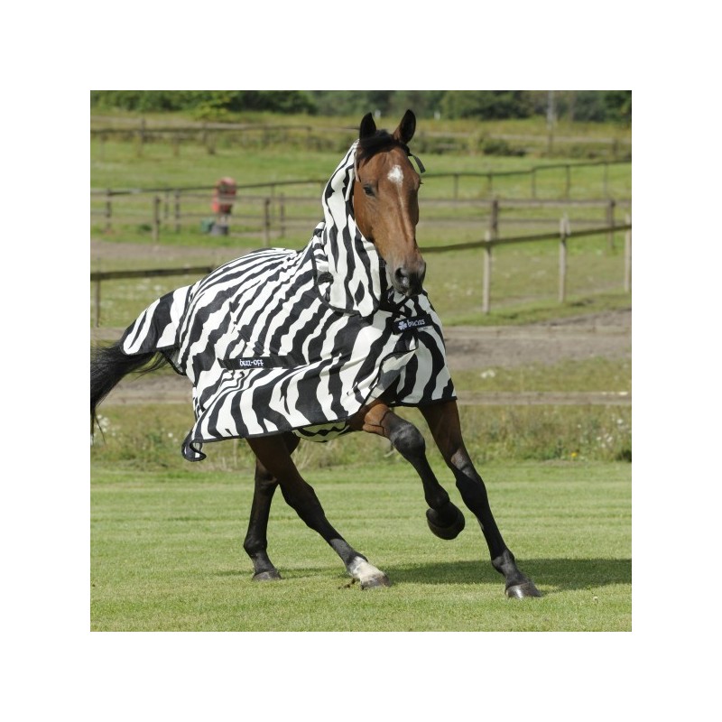 Bucas Buzz-Off Full Neck PONY - zebra