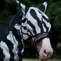 Bucas Buzz-Off Fly Mask - zebra - Fliegenmaske