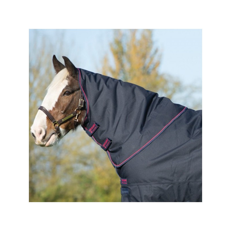 Horseware Amigo XL Neck Cover Lite 0g - Navy with Navy & Red Halsteil