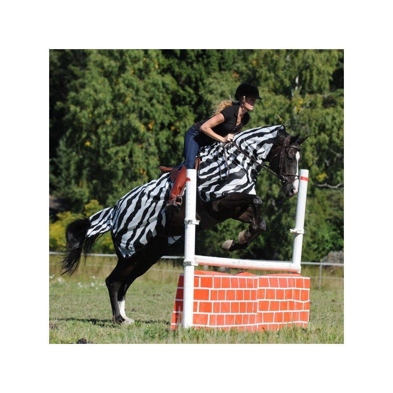 Bucas Buzz-Off Riding - zebra