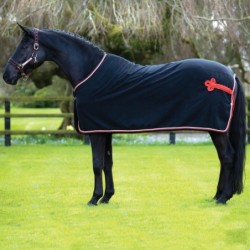 Horseware Rambo Show Rug  - Black with Tan, Orange&Black