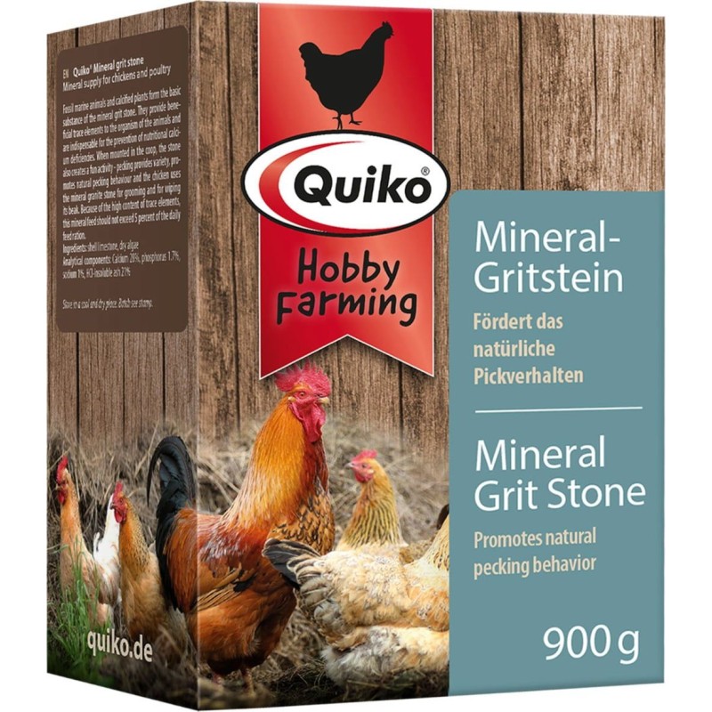 Quiko HF Mineralgritstein für Hühner - 900 g