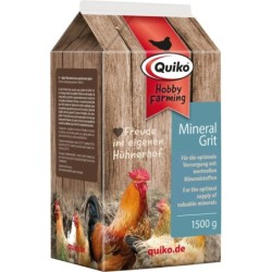 Quiko Mineralgrit mit Magenkiesel für Hühner - 1.500 g