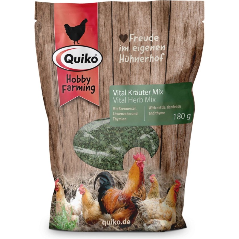 Quiko HF Vital Kräutermix für Hühner - 180 g