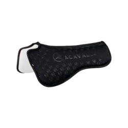 Acavallo Spine Free Lycra Memory Foam Half Pad Dressage Silicon Grip