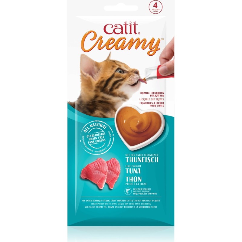 Catit Creamy Thunfisch - 4er Pack