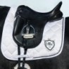 Horseware Rambo Diamante Showjumping Saddlepad - White/Diamante - Schabracke