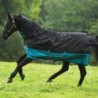 Horseware Mio Turnout One Piece Medium 200g - Black/Türkis