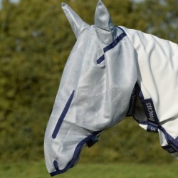 Bucas Buzz-Off Full Face Fly Mask - blue - Fliegenmaske