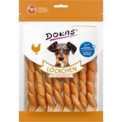 Dokas Löckchen mit Hühnerbrust - 120 g