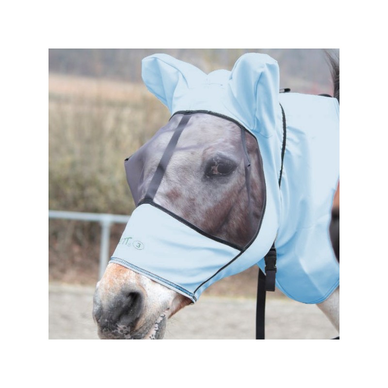 Boett Fliegenmaske Sweet Itch Hood - iceblue (Gr. 85-115)