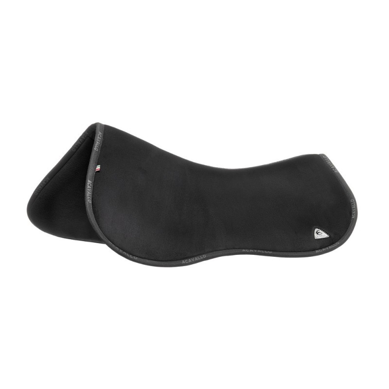 Acavallo Memory Foam Half Pad - schwarz