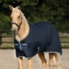 Horseware Rambo Techni Waffle Cooler - Navy/Beige